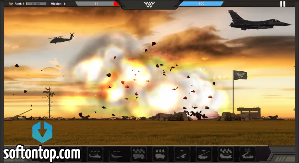 Warzone Commander Mod APK unlocked everything