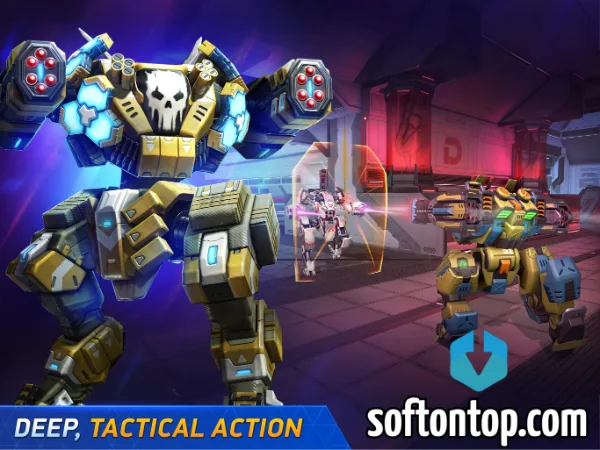 Mech Arena Mod APK unlimited coins credits latest version