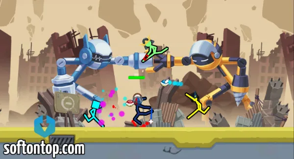 Supreme Duelist Stickman Mod APK unlimited money and max level