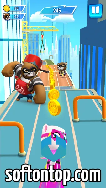 Talking Tom Hero Dash Mod APK