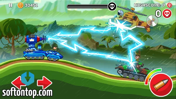 Hills of Steel Mod APK unlimited money and gems