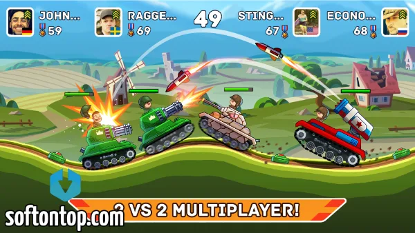 Hills of Steel Mod APK