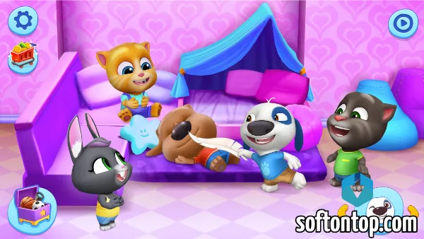 My Talking Tom Friends Mod APK free shopping