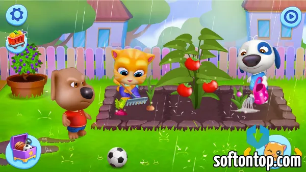 My Talking Tom Friends Mod APK unlimited coins and diamonds