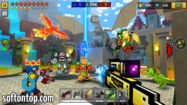 Pixel Gun 3D Mod APK unlimited coins and gems 2024