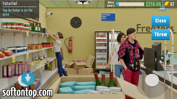 Supermarket Manager Simulator Mod APK unlimited money