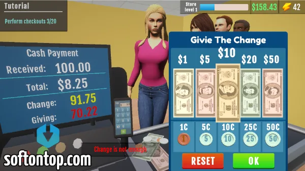 Supermarket Manager Simulator Mod APK