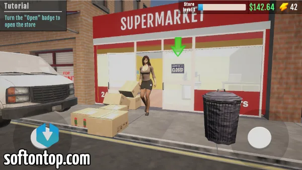 Supermarket Manager Simulator unlimited money Mod APK
