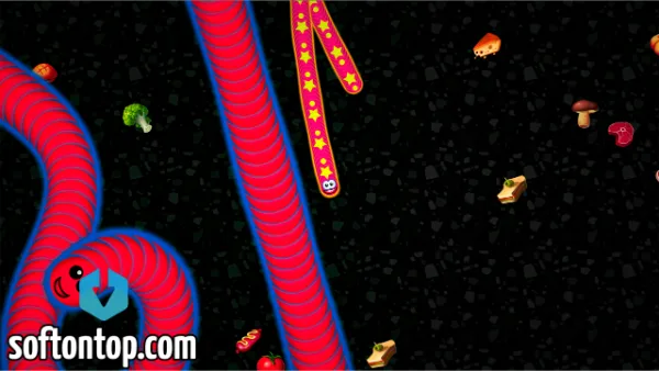 Worms Zone Mod APK unlimited money and no death