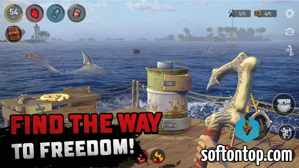 Raft Survival Multiplayer Mod APK