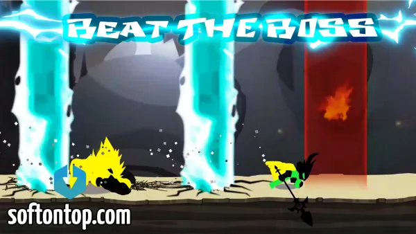 Stickman The Flash Mod APK unlocked all weapons
