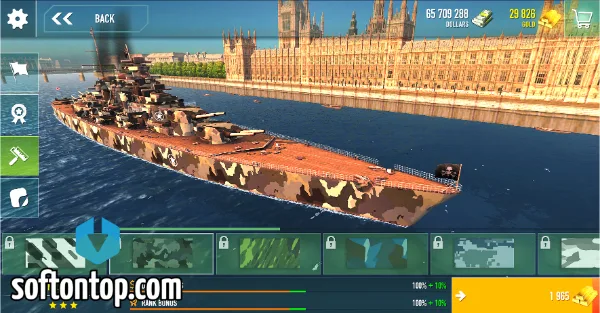 Battle of Warships Mod APK unlimited ammo no reload