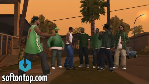 GTA San Andreas Zip file download for PPSSPP