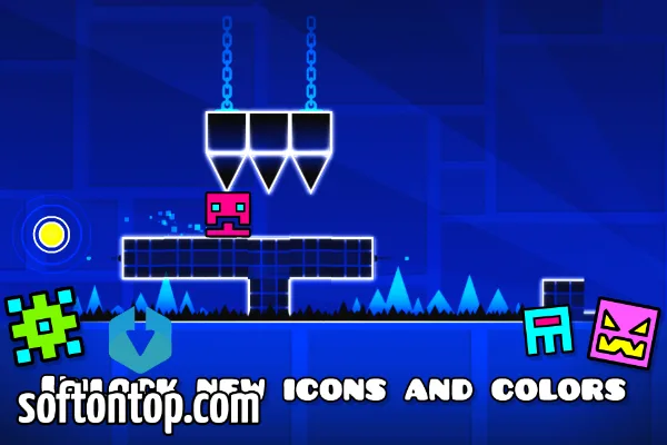 Geometry Dash 2.206 APK download via MediaFire