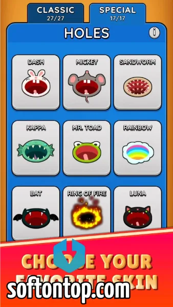 Hole.io Mod APK unlimited money and gems no ads