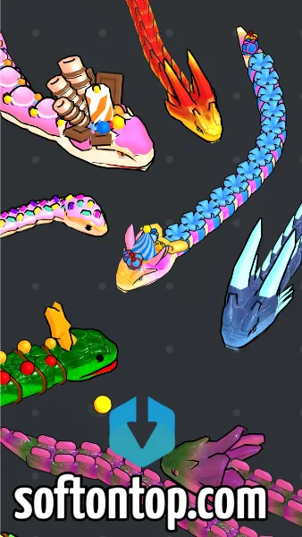 Snake Clash Mod APK no ads
