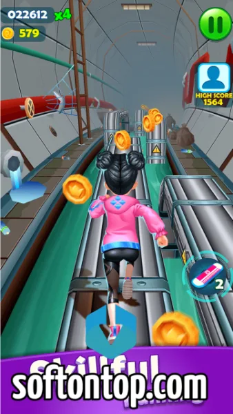 Subway Princess Runner Mod APK free shopping