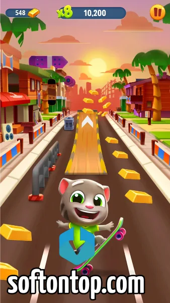 Talking Tom Gold Run Mod APK all characters unlocked