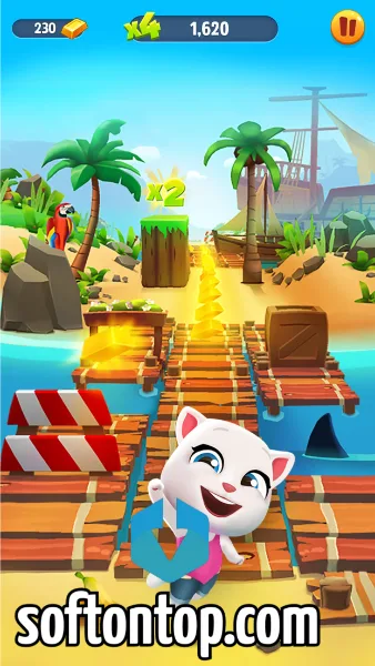 Talking Tom Gold Run Mod APK unlimited money and gems