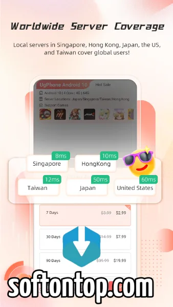 UgPhone Mod APK unlocked everything