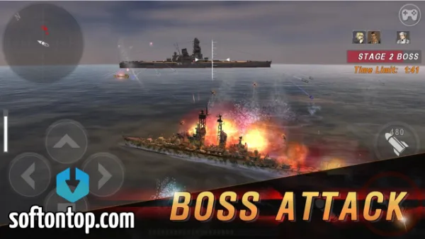 Warship Battle Mod APK free shopping